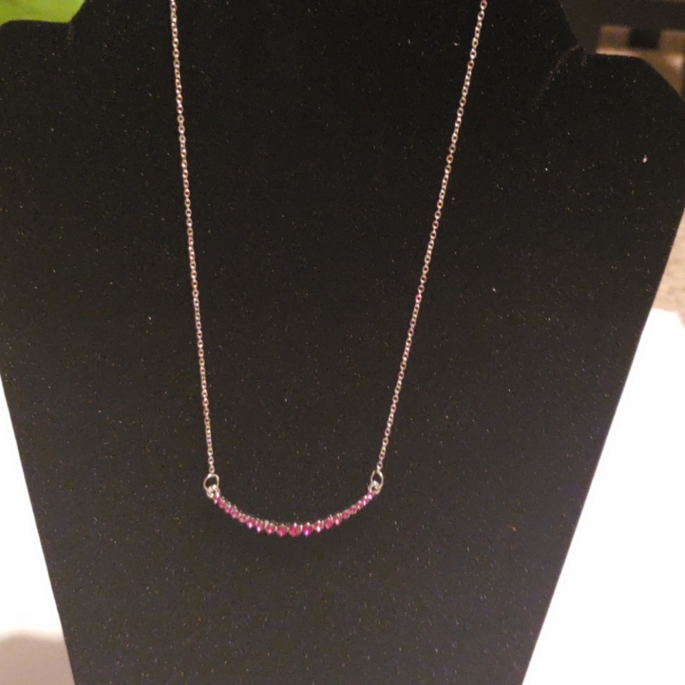 Rockin rhinestones necklace